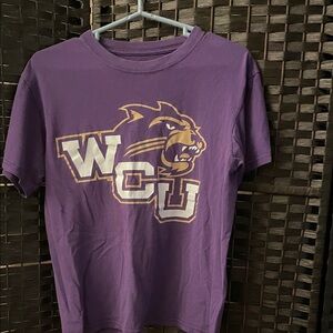 Purple Western Carolina Catamounts Graphic T-Shirt